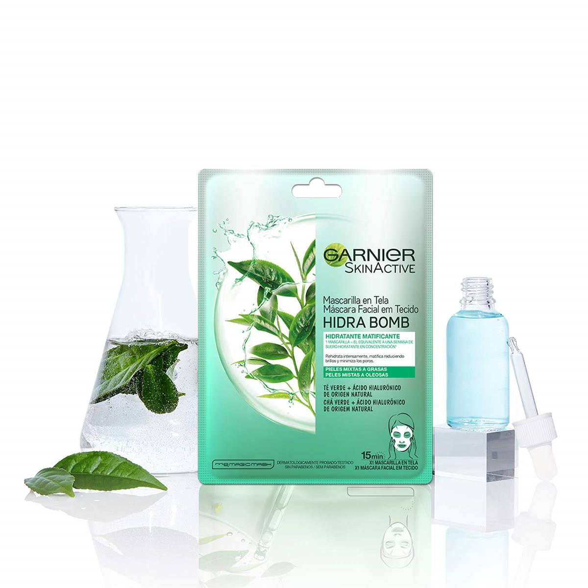 Garnier mascarilla hidra bomb piel mixta o grasa